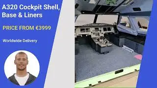 True-Scale A320 Cockpit — Made for Your Hardware, Home-Ready