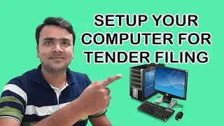 How to Setup Computer for Online Tender Filing | टेंडर डालने के लिए कंप्यूटर कैसे तैयार करे