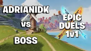 AdrianIDK vs Boss | EPIC DUELS 1v1 🔥 CREATIVE DESTRUCTION 🔥