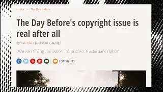 The Day Before Update, The Copyright Issue Is Real