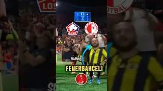 FENERBAHÇELİ TARAFTARIN SLAVİA PRAG LILLE MAÇINDA NE İŞİ VAR 😂 #fenerbahçe #futbol