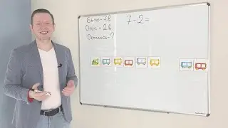 Математика 1 класс: видео урок 15 - решаем примеры на вычитание (практика)