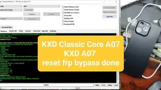 KXD Classic Core A07KXD A07 factory reset and  frp bypass done ✅️