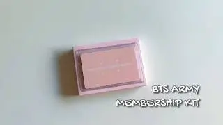 [UNBOXING] BTS - GLOBAL OFFICIAL FANCLUB ARMY MEMBERSHIP KIT (2023) ASMR