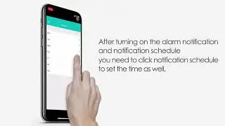 How to set up motion detection app push function for ANNKE DN81R video surveillance system