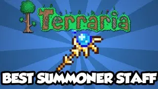 Terraria 1.3 - The 'Stardust Dragon Staff' - The BEST Summoners staff In The Game [1.3]