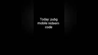 Today, New Pubg Mobile redeem code | Pubg Mobile Redeem codes