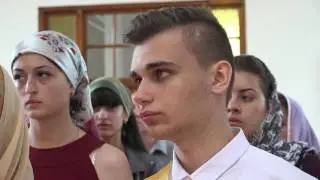 Выпускной 4 школа благословение,вручение аттестатов