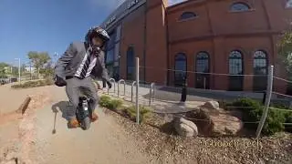 King Song 16X Electric Unicycle Ripping Around!