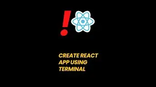Can't Create React App using terminal.