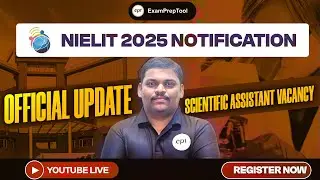 NIELIT-2025 JOB NOTIFICATION | FULL DETAILS  | MUST WATCH