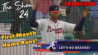 Home Run Highlights [4K HDR] MLB The Show 24 Braves Franchise