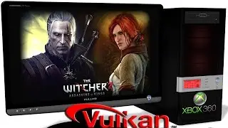 XENIA Xbox 360 Emulator - The Witcher 2 (2011). Vulkan. Test run on PC #3