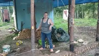 Первые пробы стенки