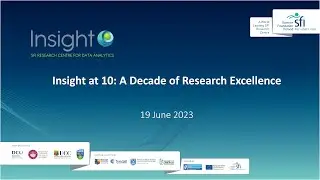 Insight at 10: Professor Noel O'Connor, CEO Insight SFI Research Centre