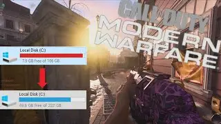 Modern Warfare except I'm just clearing disk space on my computer
