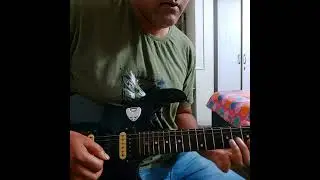 Pentatonic Repetitive shred lick in Em | Alternate picking |120 bpm | 6 notes per beat | #guitarist