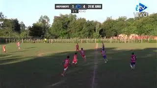 FUTBOL EN DIRECTO - INDEPENDIENTE VS. 29 DE JUNIO