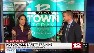 DMV Motorcycle Safety with Commissioner Gerald Lackey - NBC 12 On Your Side Interview