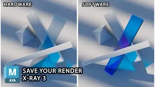 How to use X-Ray 3 for Realtime Rendering Animations in Maya - Save Your Render