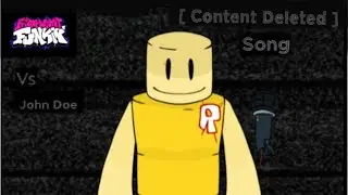 Friday Night Funkin | Vs John Doe | Song: [ Content Deleted ] | Roblox Hacker | 2019 | Roblox Mods