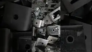 Скобы для полок в гараж - изготовление
