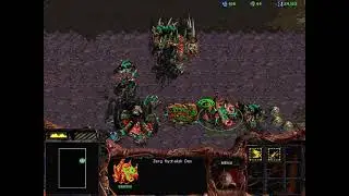 StarCraft: Brood War – River War – Zerg vs. 6 computer players – internal location