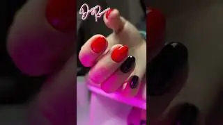 🥃Виски с колой на ногтях 