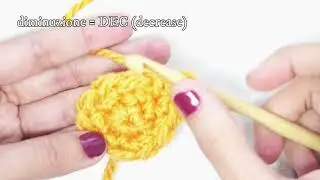 🧶Cosa significa DEC (decrease) in Inglese ?  Lezione #5  #uncinetto
