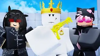 Je fais des 1v1 contre les 4 joueurs les plus haut niveau sur Rivals (ROBLOX).