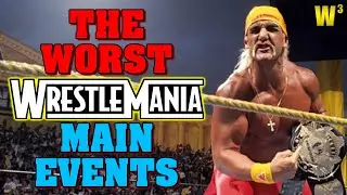 The Worst WrestleMania Main Events Ever