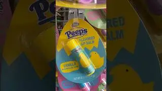 PEEPS Lip Balm at Dollar Tree! #katslivnlarge #dollartree #dollartreefinds #peeps #libpalm #lipgloss