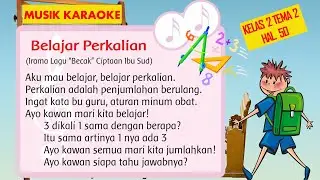 Lagu Belajar Perkalian Karaoke, Tematik Kelas 2 Halaman 50