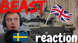 A Swede reacts to the British Army´s NEW CHALLENGER 3 Main Battle Tank!