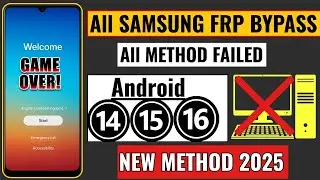✅ Samsung FRP Bypass 2025 🔥 Android 14–16 | Remove Google Lock | No PC Needed