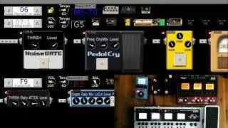 Zoom multi-Fx pedal USB MIDI controller – part 2