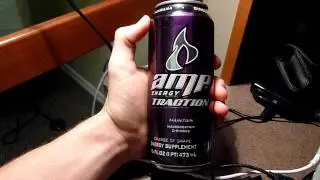 Energy Drink Review: AMP Traction
