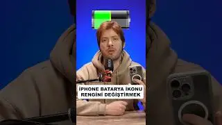 İPHONE BATARYA İKONU RENGİNİ MAVİYE DÖNDÜRMEK ?