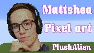Minecraft Pixel Art SpeedBuild | MattShea
