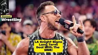 LA Knight Signs The Big One