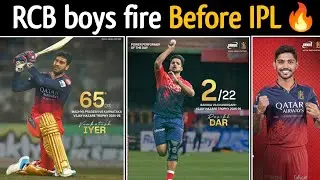 RCB boys fire Before IPL 2026 😱 Venkatesh Iyer 65 Rasikh Dar In excellent rhythm 🔥
