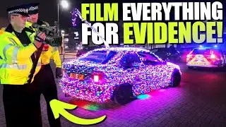 Police Film EVERYTHING at a Car Meet for Evidence!