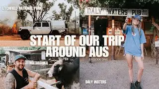Start of our trip around Australia.