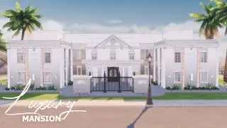 Luxury Mega Mansion / Palace | The Sims 4 Speed Build NO CC
