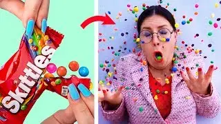 15 Weird Ways To Sneak Food Into Class / School Pranks And Life Hacks