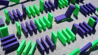 Dominoes at the BEACH!