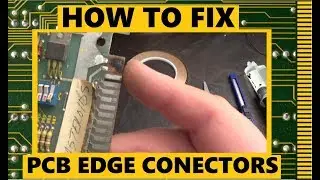 How to fix PCB edge connectors