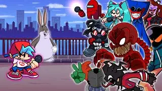 FNF Big 🎧 But Everyone Characters Sings It VS Chungus