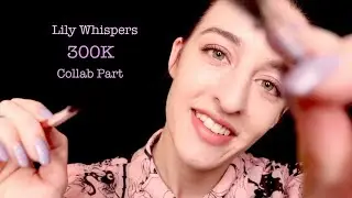 Lily Whispers 300K Collab Part | Face Brushing | Looped X2