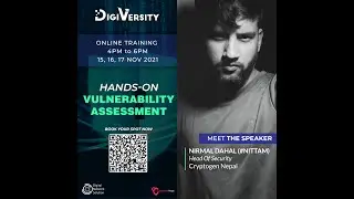 Hands-On Vulnerability Assessment : Day 2 | DigiVersity | CryptoGen Nepal